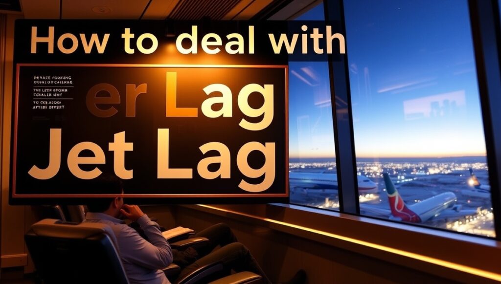 how to deal with jet lag after travel