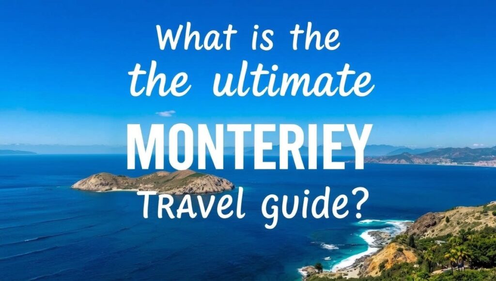 what is the ultimate monterey travel guide?