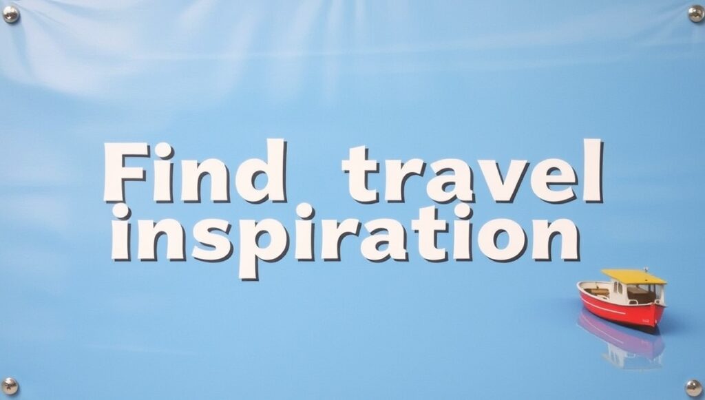 where to find travel inspiration