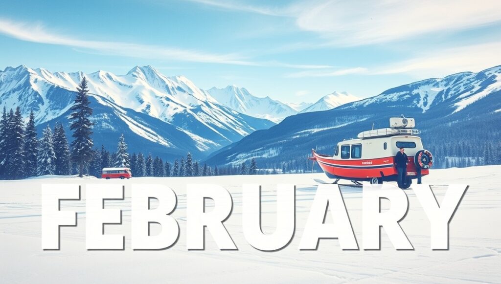 where to travel in february usa
